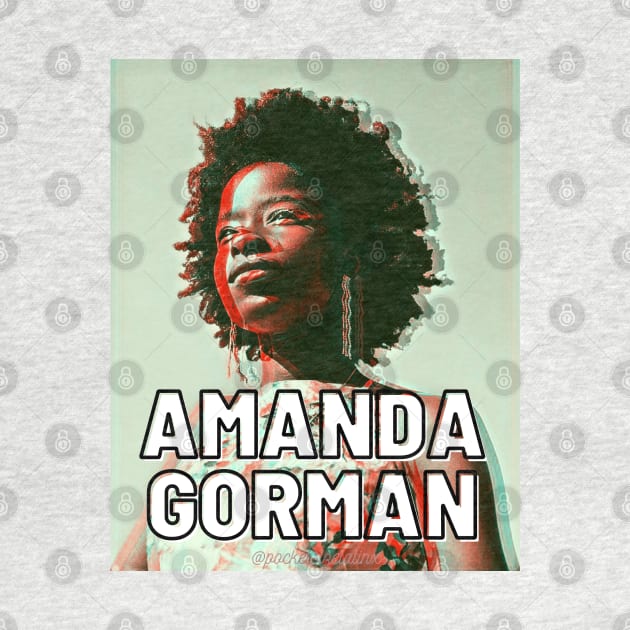 Amanda Gorman by Pocket Size Latinx